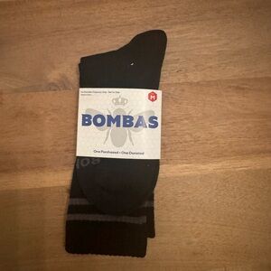 Bombas Black Unisex Casual Socks